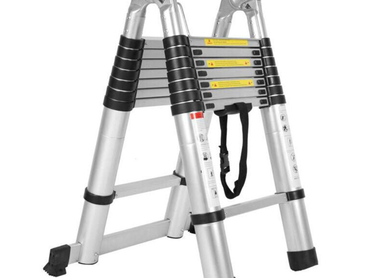 5m (2.5m+2.5m) telescopic a-frame stepladder ladder