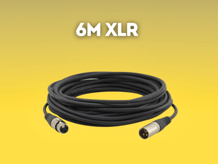 6m xlr to xlr cable