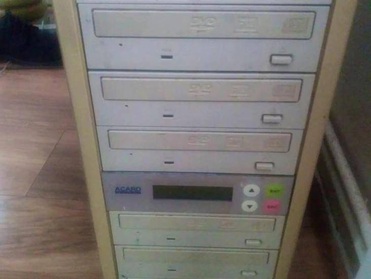 7 cd and dvd duplicator