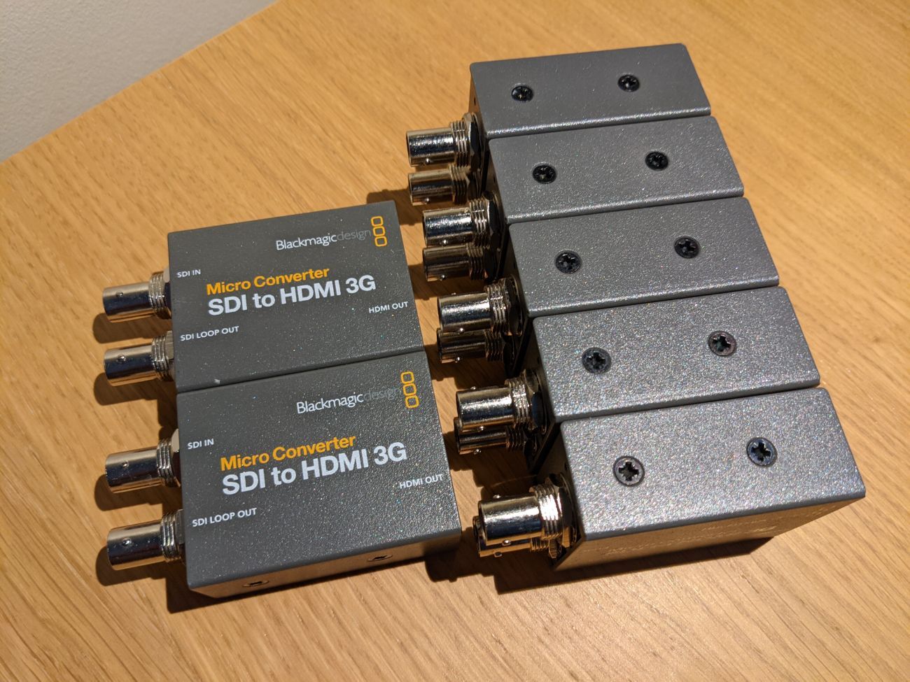 7 x blackmagic sdi to hdmi micro converter 3g
