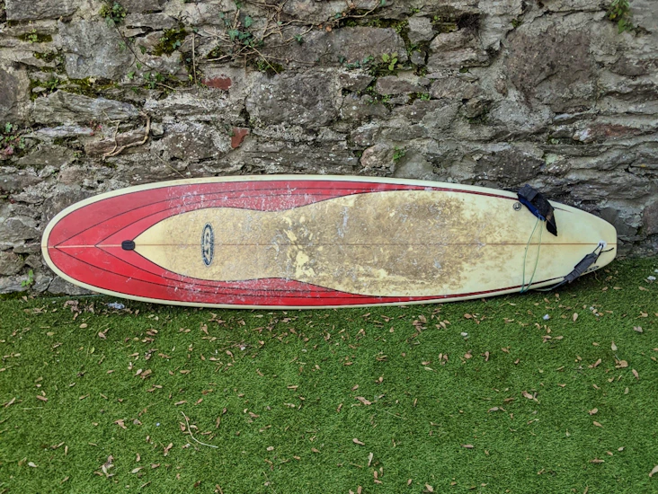 7'2 lsd minimal surfboard
