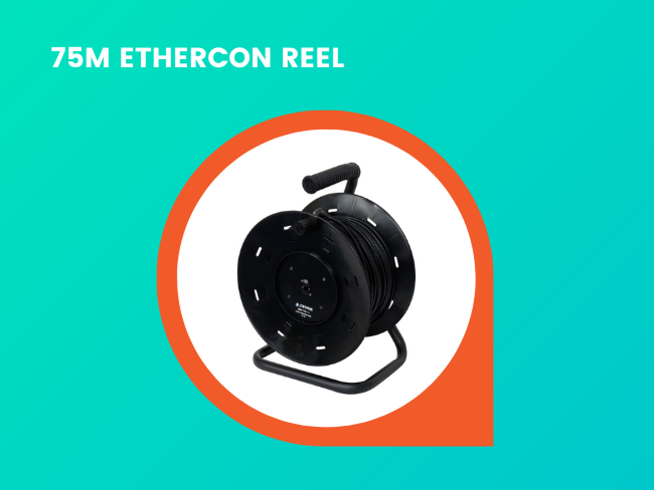 75m ethercon reel