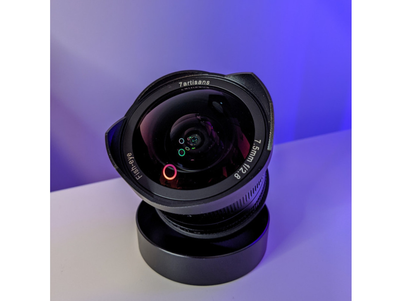 7artisans 7.5mm f/2.8 aps-c format fisheye lens for sony e-mount 