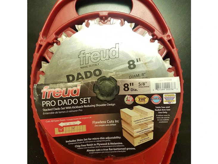 8" dado blade set