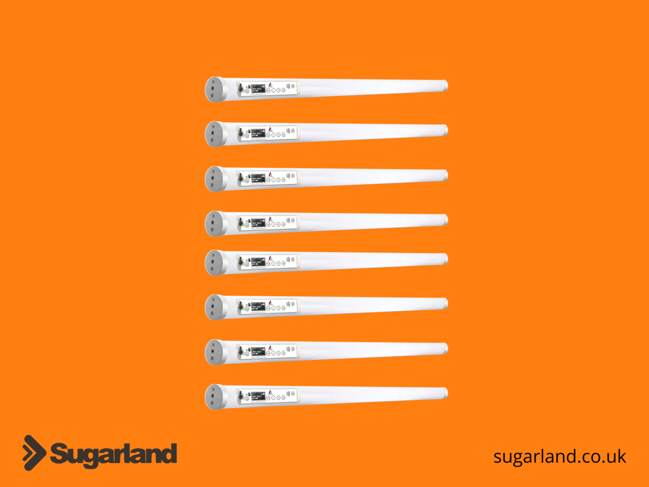 8 x astera titan tube led lights