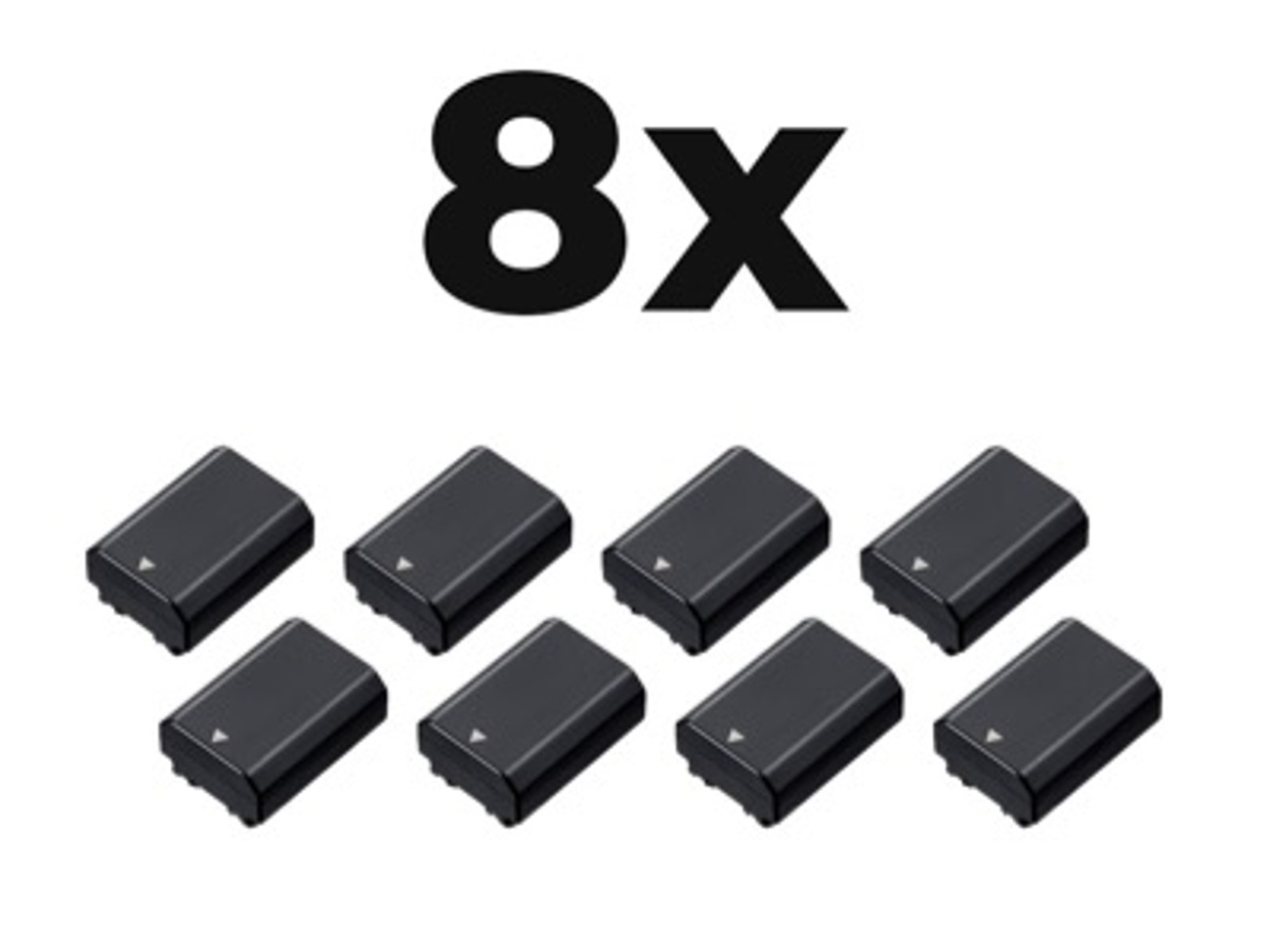 8 x sony np-fz700 battery a7iii a7siii fx3 