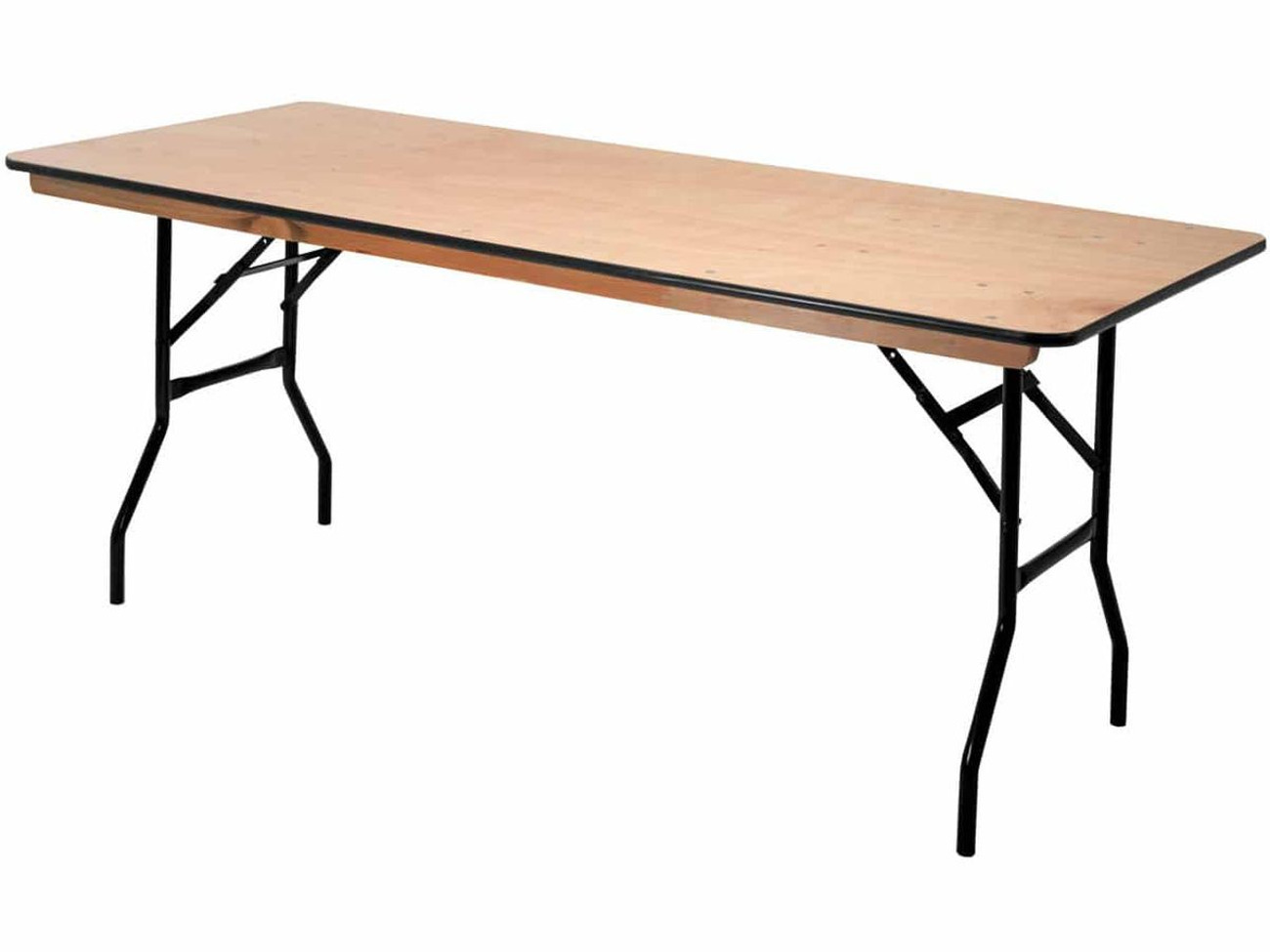 2x trestle table 