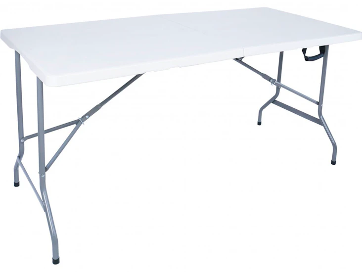 9 x white 5ft heavy duty folding trestle table- 5ft- new