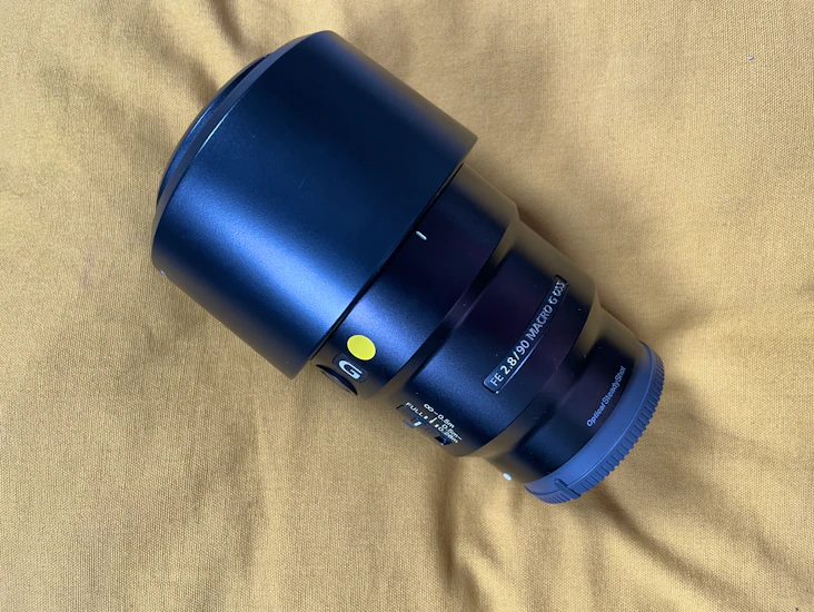 90mm sony f/2.8 macro g lens