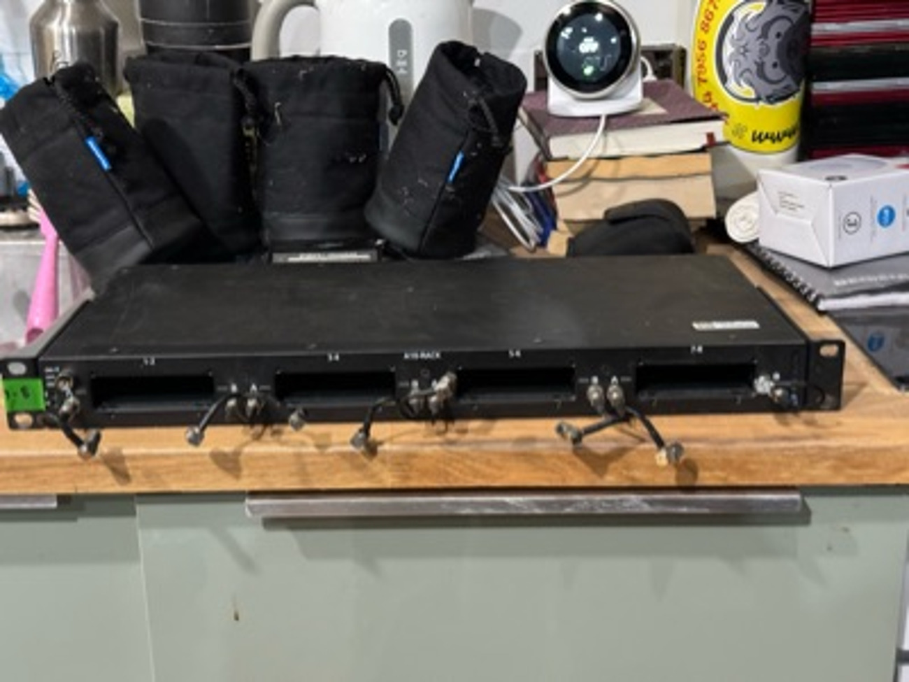 A10 wireless rack dante/analogue out (rx not included) 