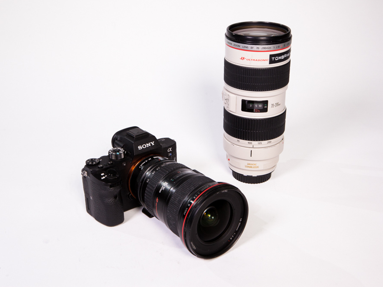 A7sii + 16-35mm + 70-200mm lenses