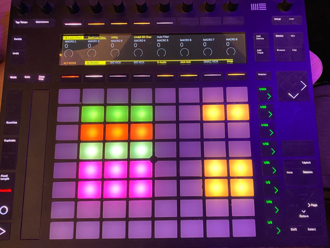 Ableton push 2 controller