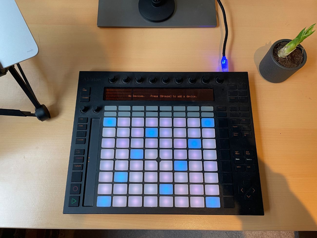 Ableton push controller for live