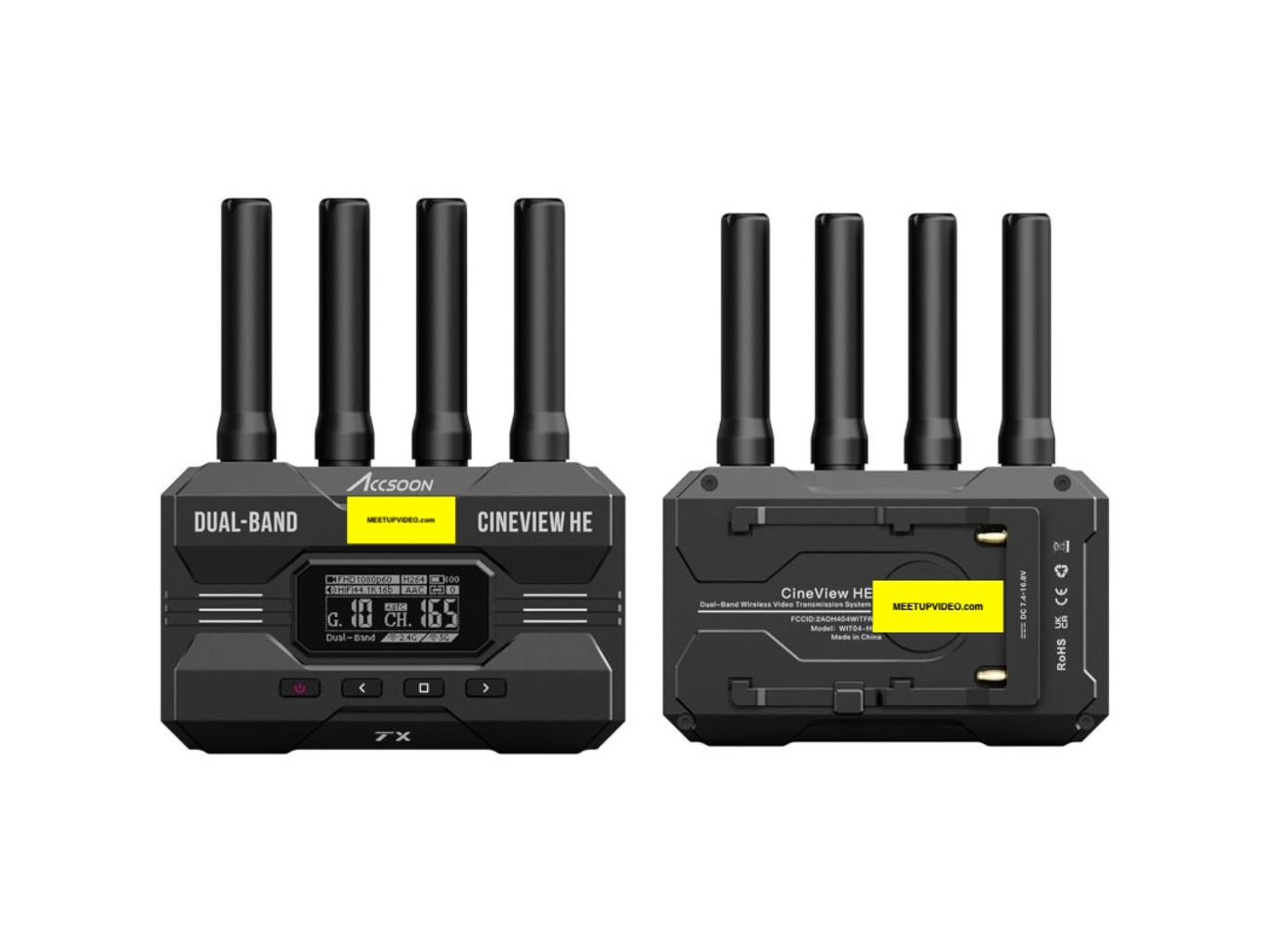 Accsoon cineview he hdmi video transmitter&receiver kit (b)