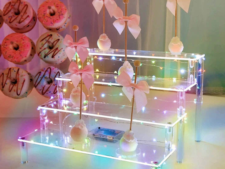 Acrylic display stand