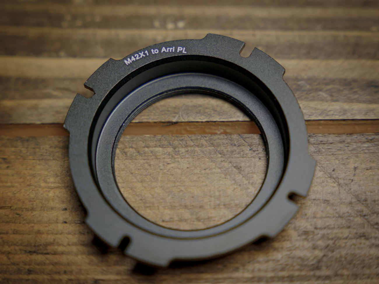 Adapter pl-mount m42 red arri for helios 44-2 