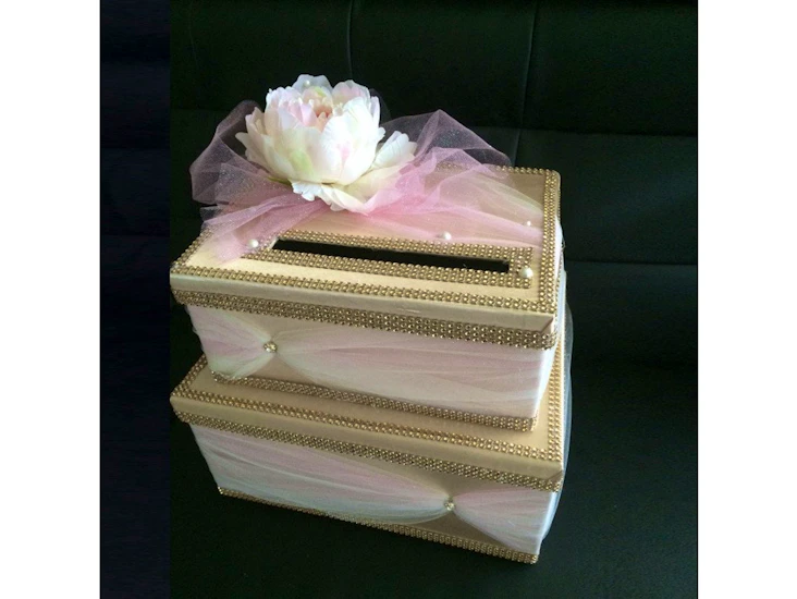 Add-on: 2 layer unique wedding card box