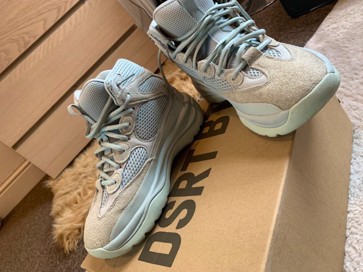 Adidas yeezy desert boot salt