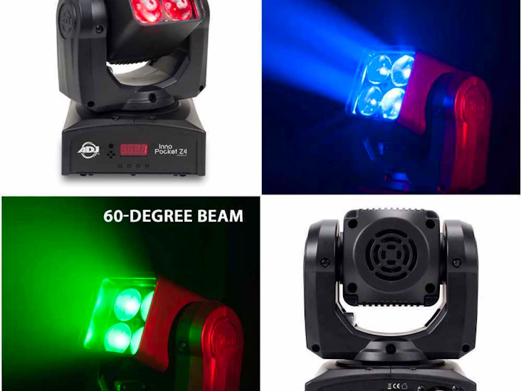 Adj inno pocket z4 dj lights (pair)