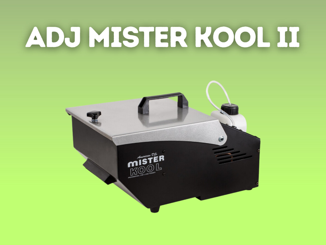 Adj mister kool ii - low level fog dry ice effect machine