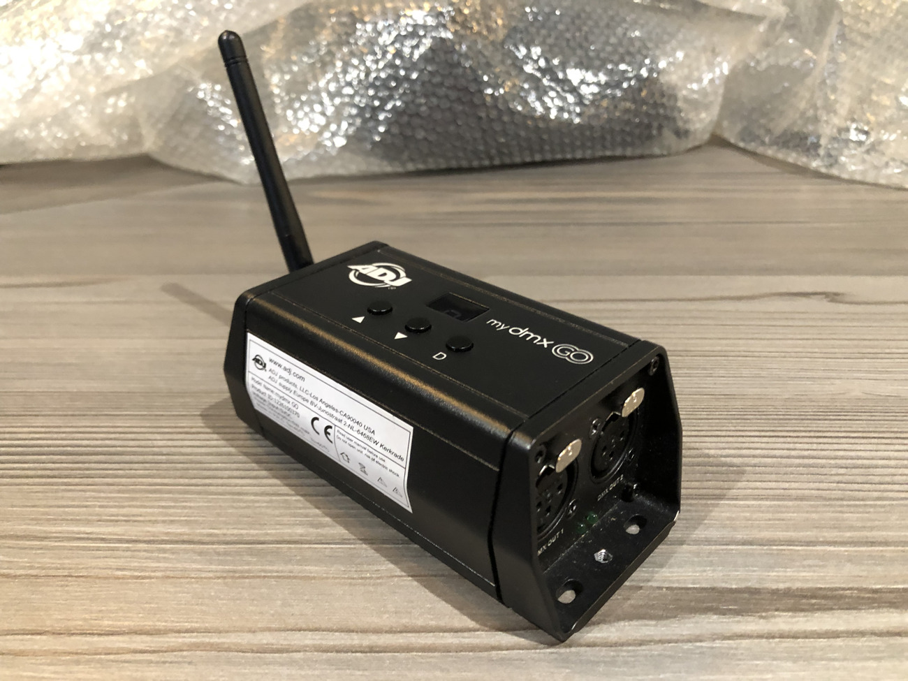 Adj mydmx go dmx lighting controller