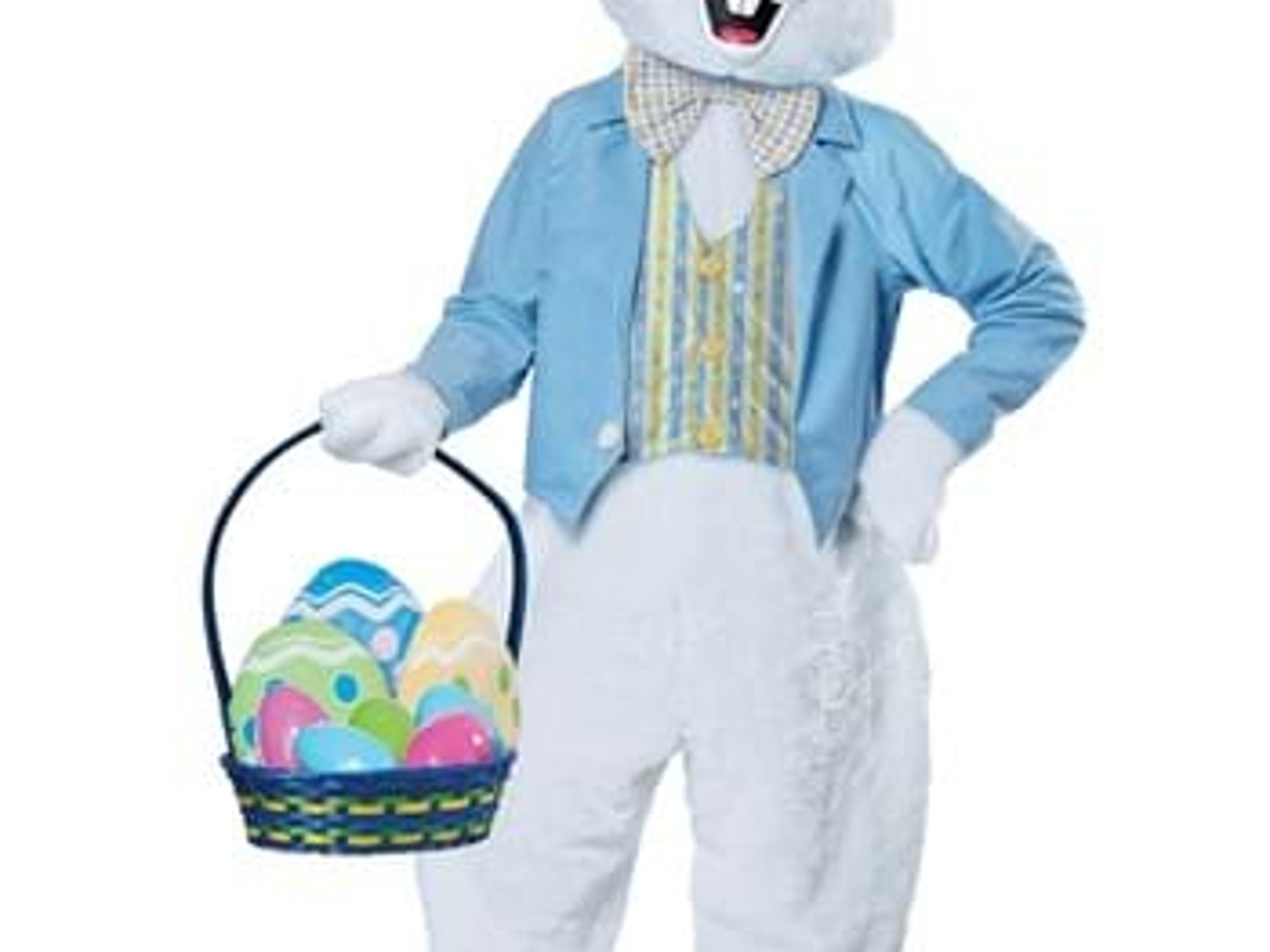 Adult deluxe easter bunny costume