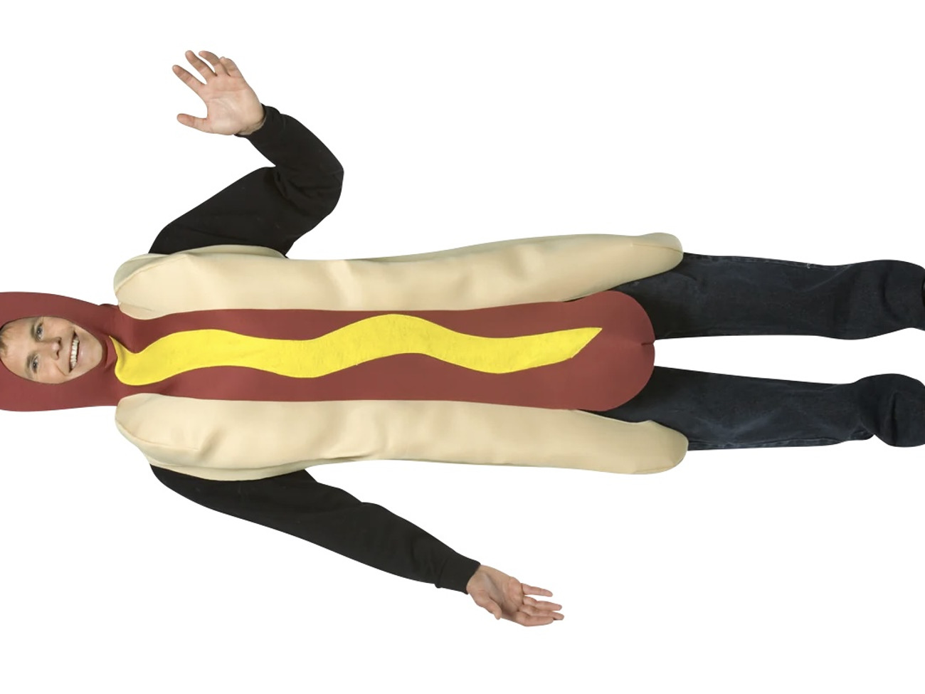 X3 adult light weight hot dog costume