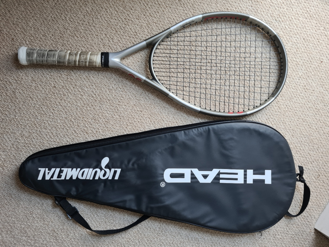 Adult tennis racket, head brand