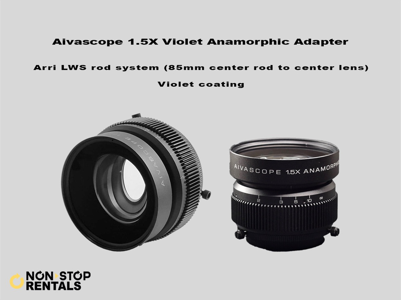 Aivascope 1.5x violet anamorphic adapter