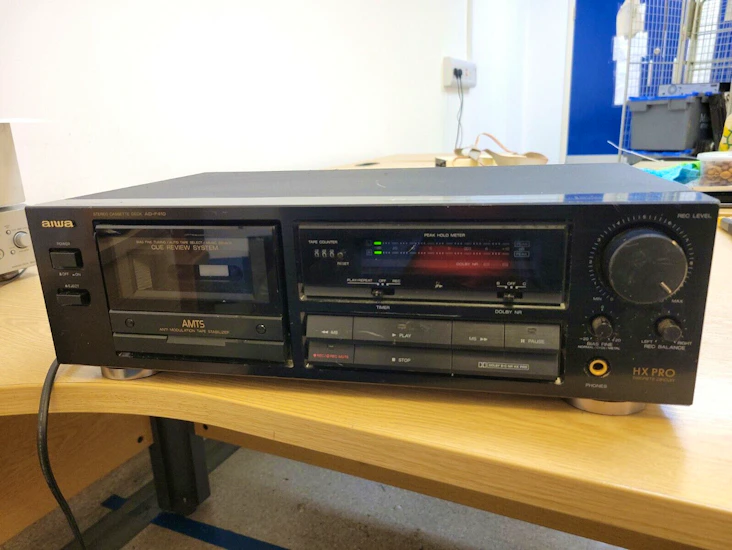 Aiwa ad-f410 stereo cassette deck