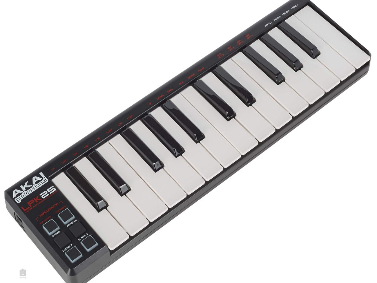 Akai lpk 25 mini midi keyboard