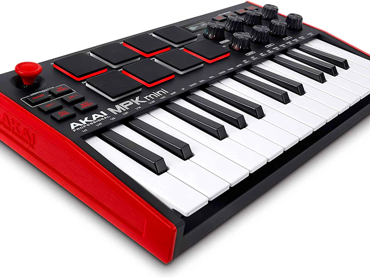 Akai professional mpk mini mkii mobile midi controller