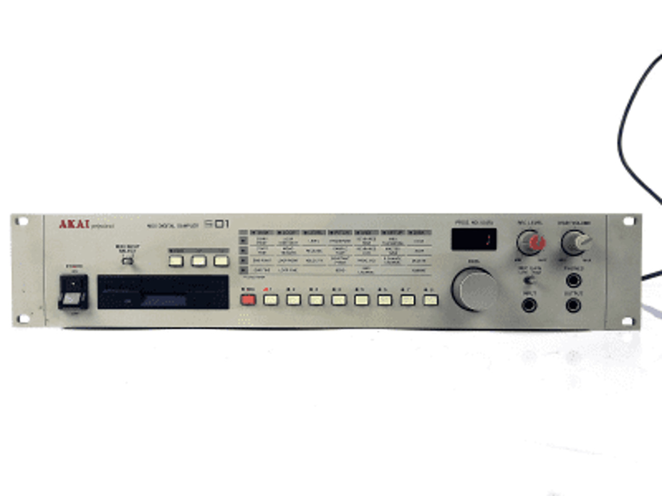 Akai s01 rack sampler