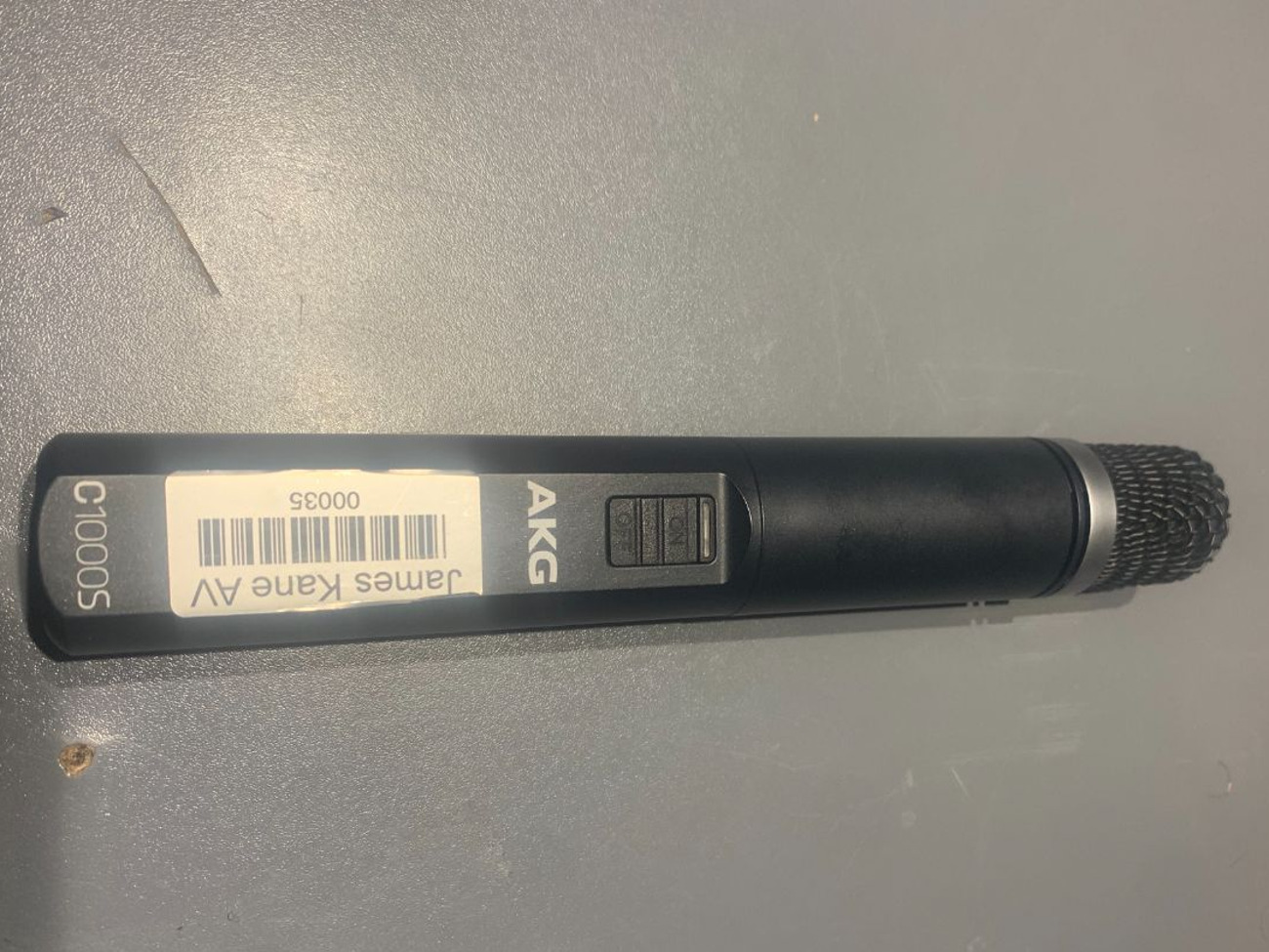 Akg c1000 s condenser microphone