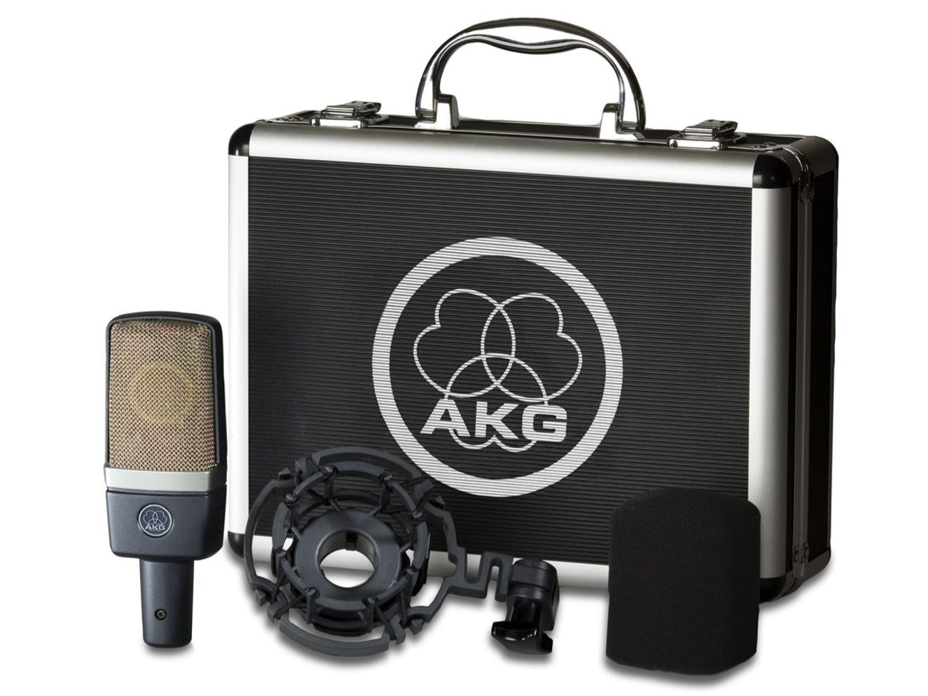 Akg c214 condenser microphone