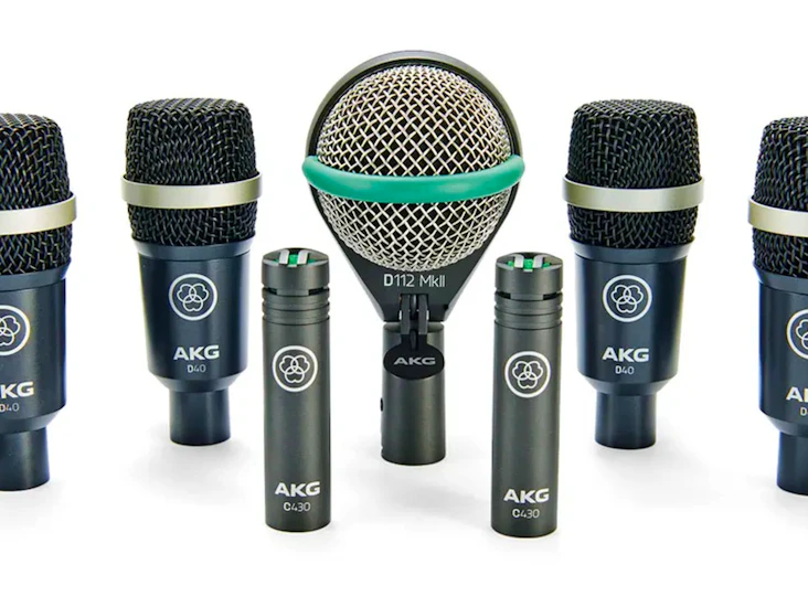 Akg concert drum mic set 7 piece