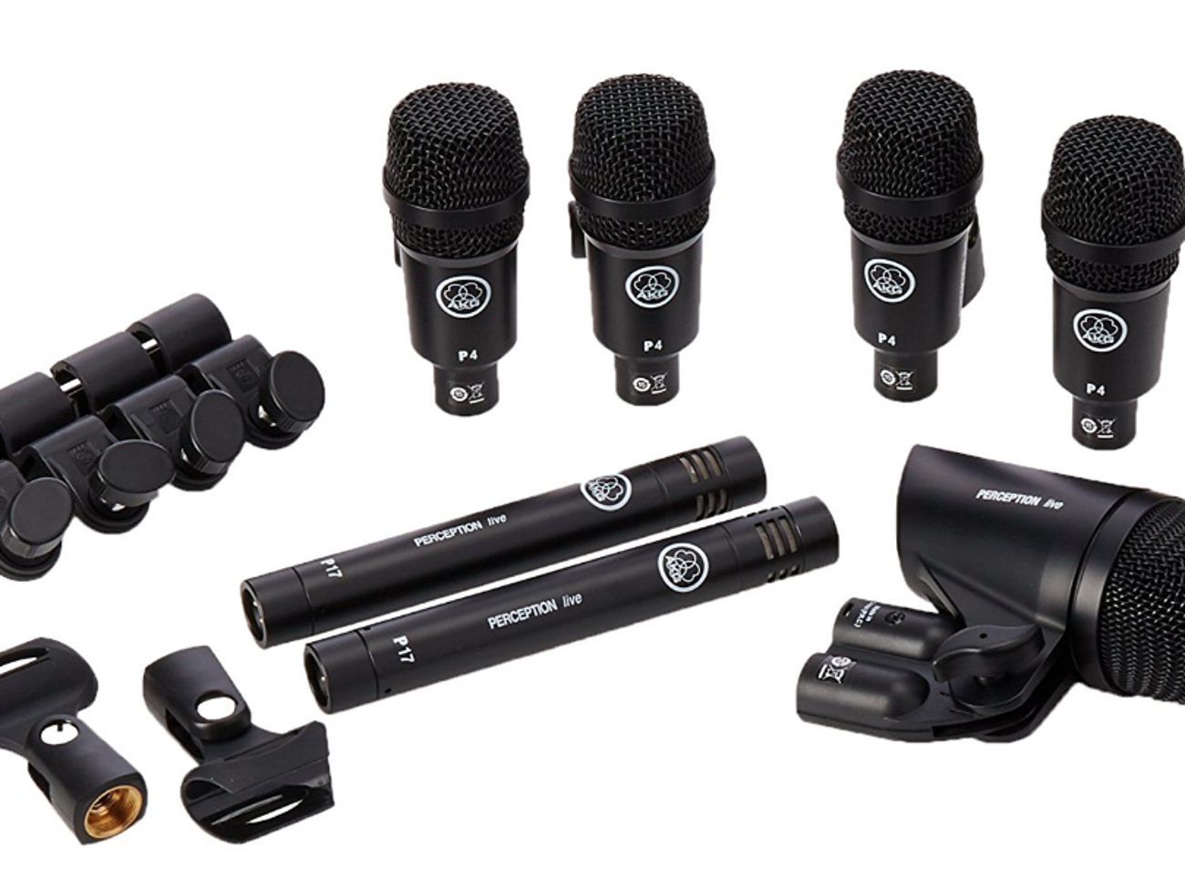 Akg drum set session 1 drum microphone pack