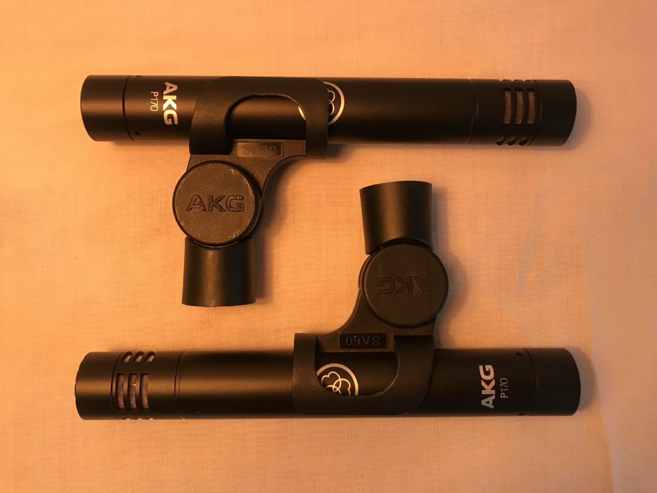 Akg p170 small diaphragm condenser mic pair