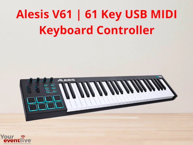 Alesis v61 | 61 key usb midi keyboard controller