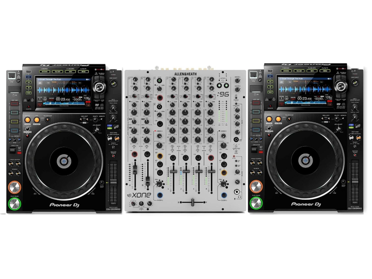 Allen & heath xone 96 & cdj 2000 nexus 2's  