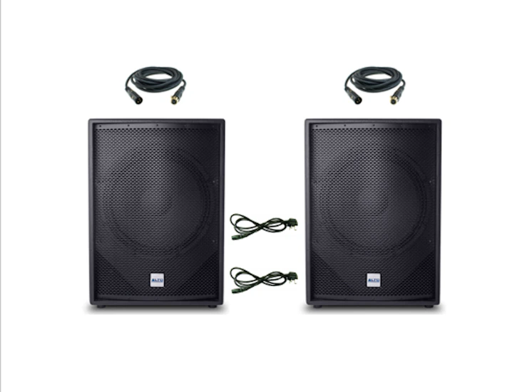 Alto subwoofers for dj / band / party pa system