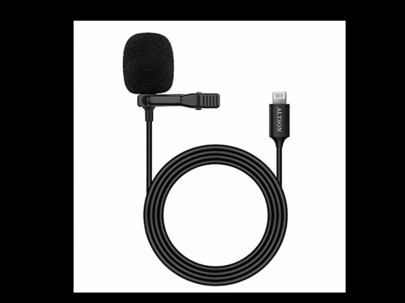 Altson ultra clip-on lapel microphone 