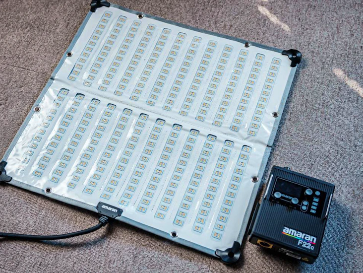 Amaran f22c aputure led flexible light mat