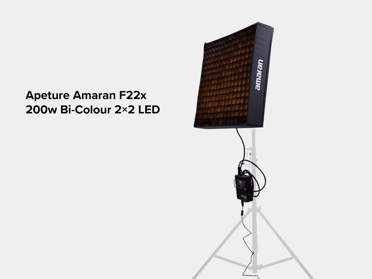 Aputure amaran f22x bi-colour 2×2 led, 200w
