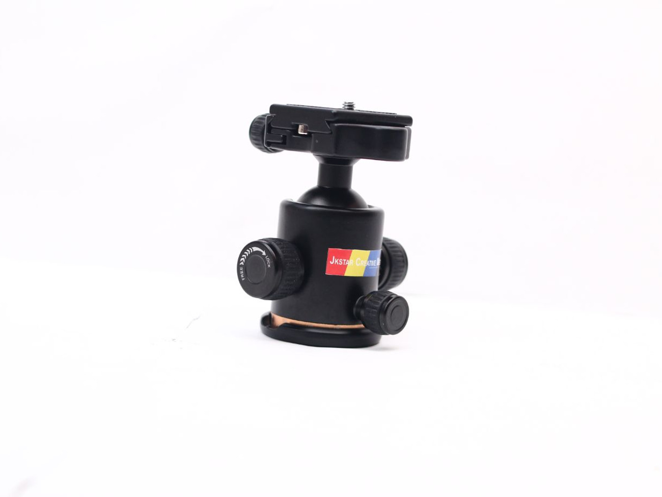 Andoer camera tripod ball head with quick release plate