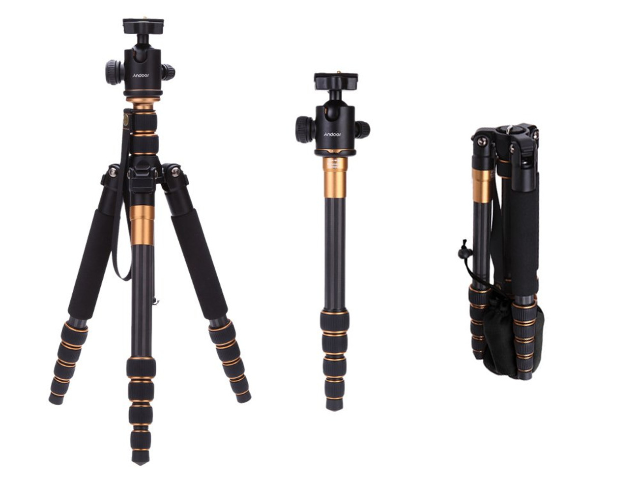 Andoer pro carbon fibre tripod
