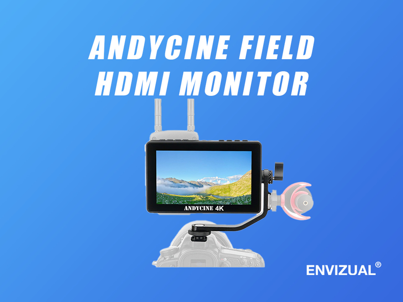 Andycine touchscreen 4k a6 ii 5.5 inch camera field monitor 1600 nit