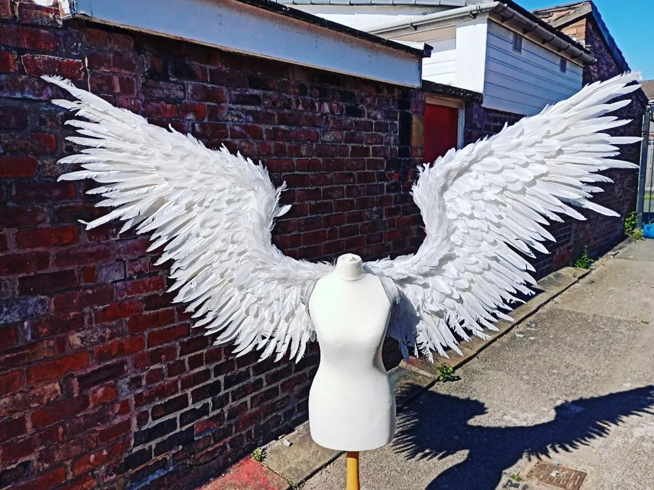 Angel wings white - prop