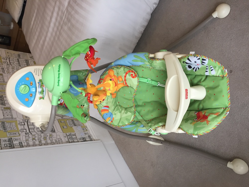 Fisher price forest swing sale