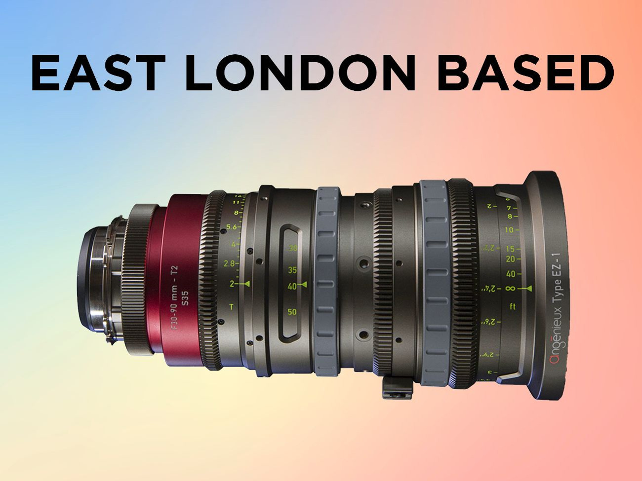 Rent Angenieux EZ-1 30-90mm S35/45-135mm FF (South East London